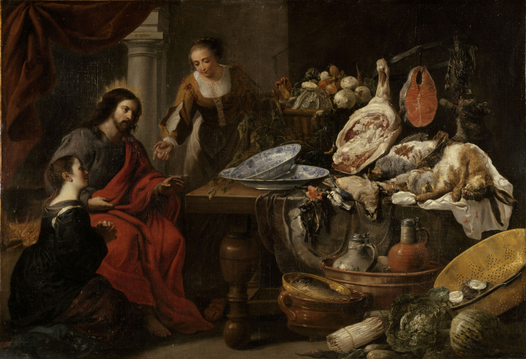 Erasmus_Quellinus_II_and_Jan_Fyt_-_Jesus_in_the_House_of_Martha_and_Mary (1)