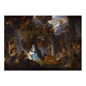 Christmas Card Collection: "Adoration of the Shepherds" (Le Brun)