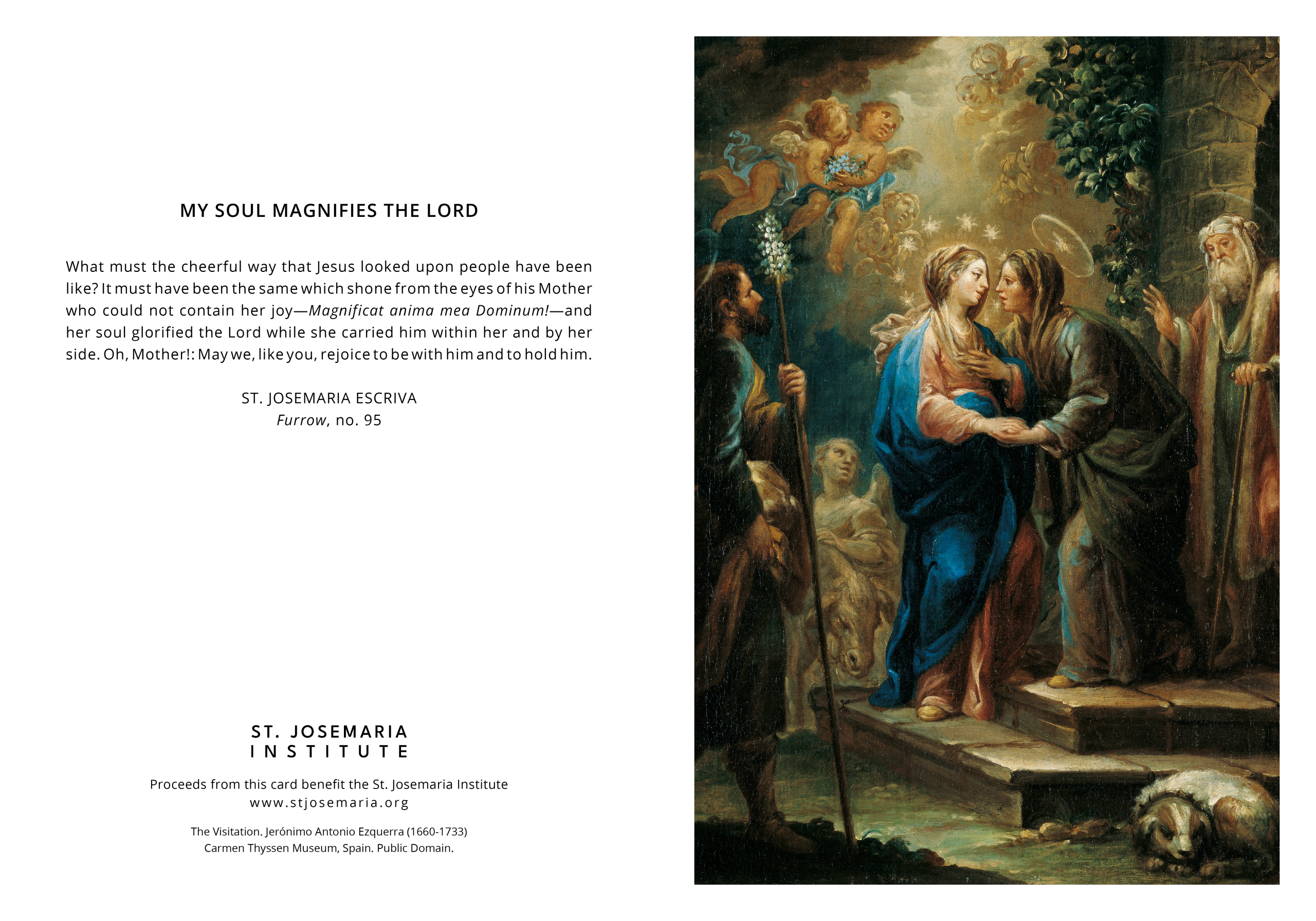 Christmas Card Collection: "The Visitation" - Image 2