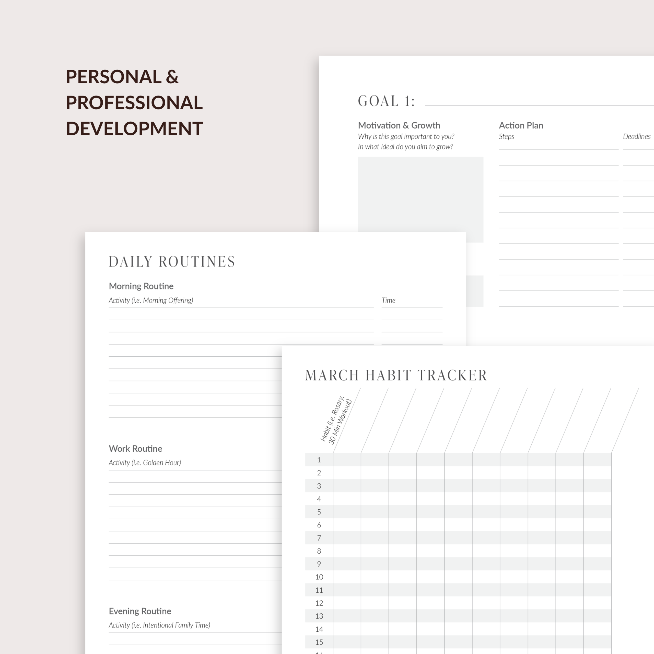 2027 Solé Weekly Planner - Image 4