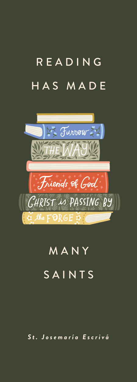 Bookmarkers: “Reading Has Made Many Saints” Collection - Image 2