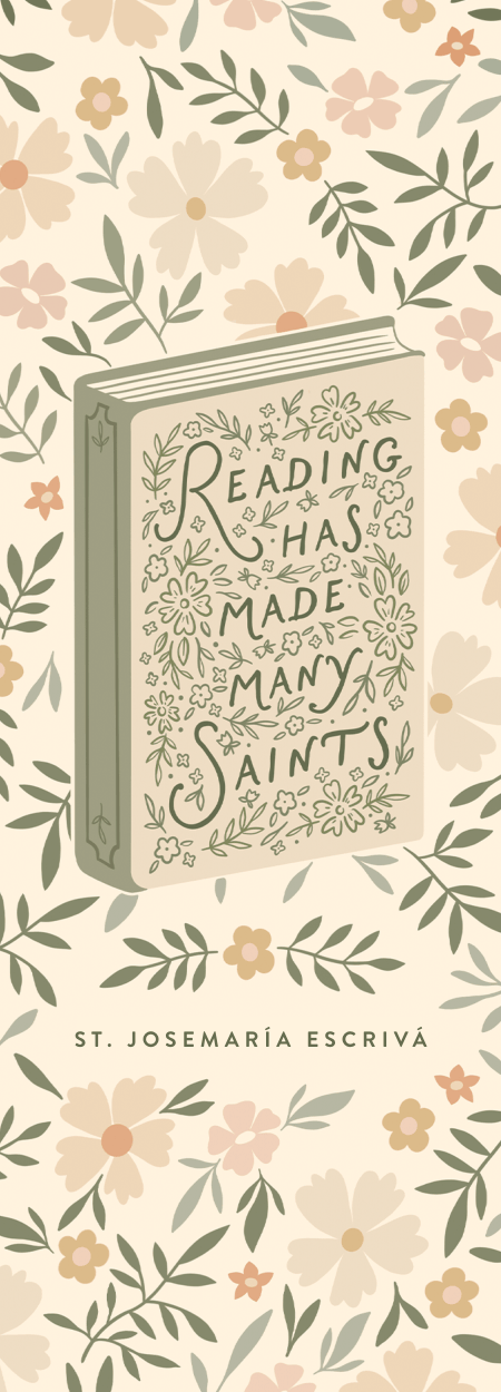 Bookmarkers: “Reading Has Made Many Saints” Collection - Image 3