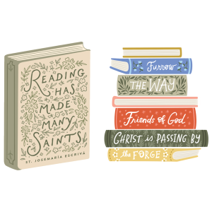 Stickers: “Reading Has Made Many Saints” Collection